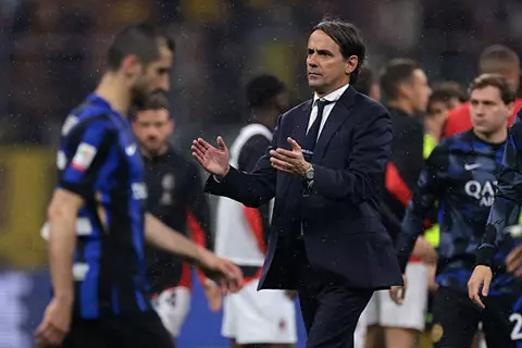 إنزاجي: لا توجد أعذار.. ومن العدل أن يتأهل ميلان إلى نهائي كأس إيطاليا